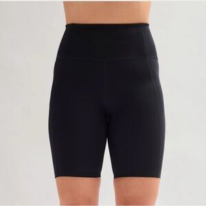 Girlfriend Collective Black Bike Shorts